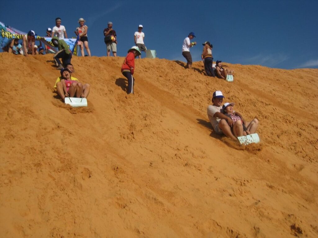 Sandboarding in Mui Ne Vietnam