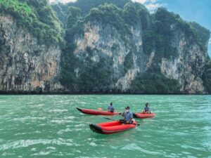 Sea Kayaking in Phang Nga Bay Thailand