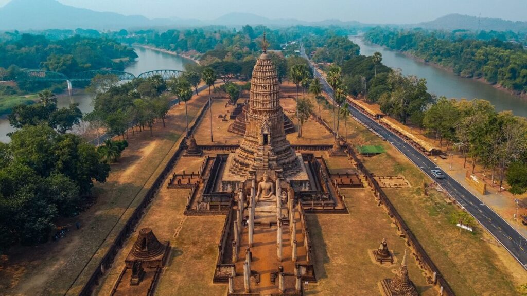 Si Satchanalai Historical Park Thailand