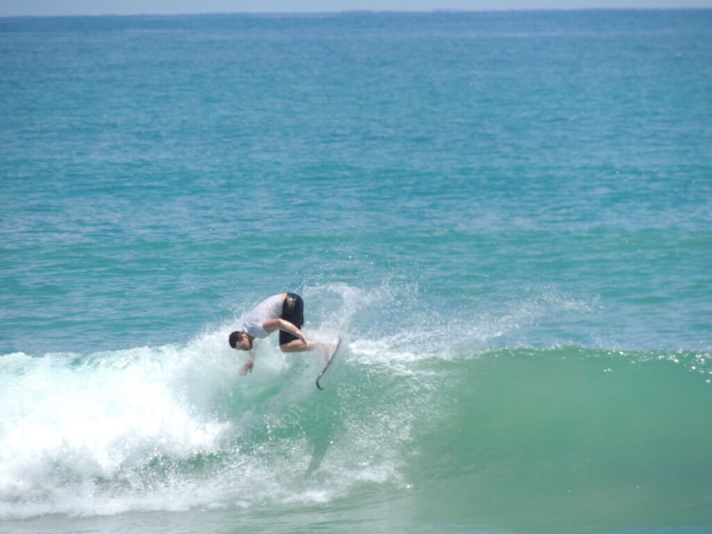 Surfing in Bang Tao Beach Phuket