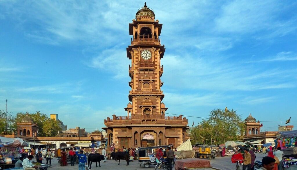 Clock Tower and Sardar Market Jodhpur