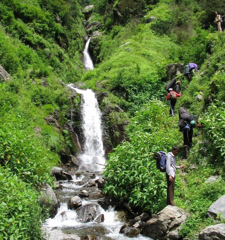 Gushaini Waterfall Tirthan Valley Himachal