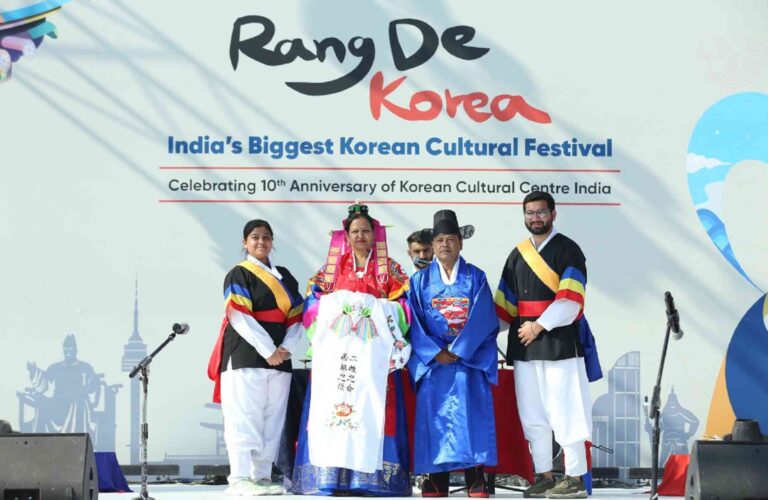 korean festival noida