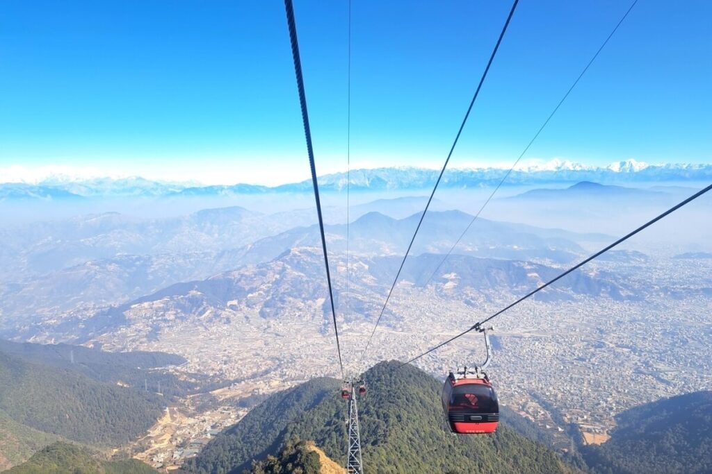 Cable Car Route Panoramic Himalayan Views Chandragiri
