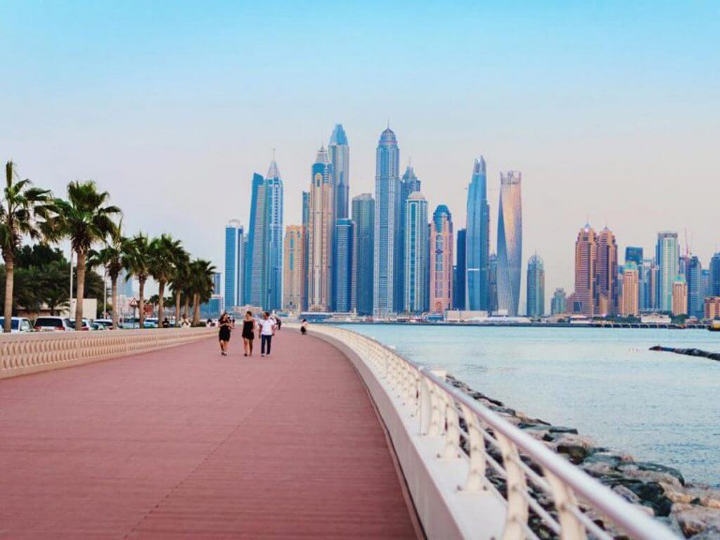 Palm Jumeirah Boardwalk Dubai