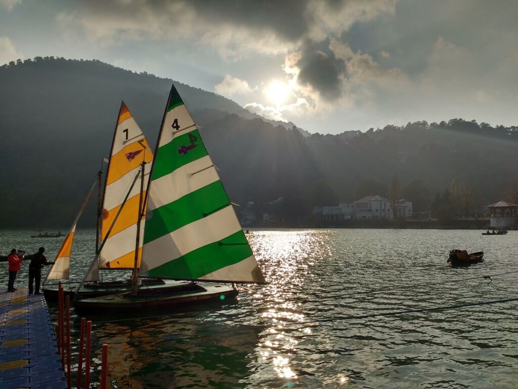 Yachting Naini Lake Nainital