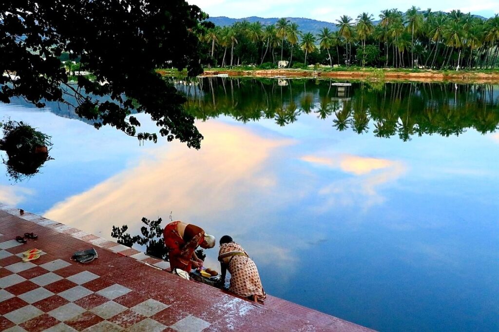 Chitravathi River Puttaparthi