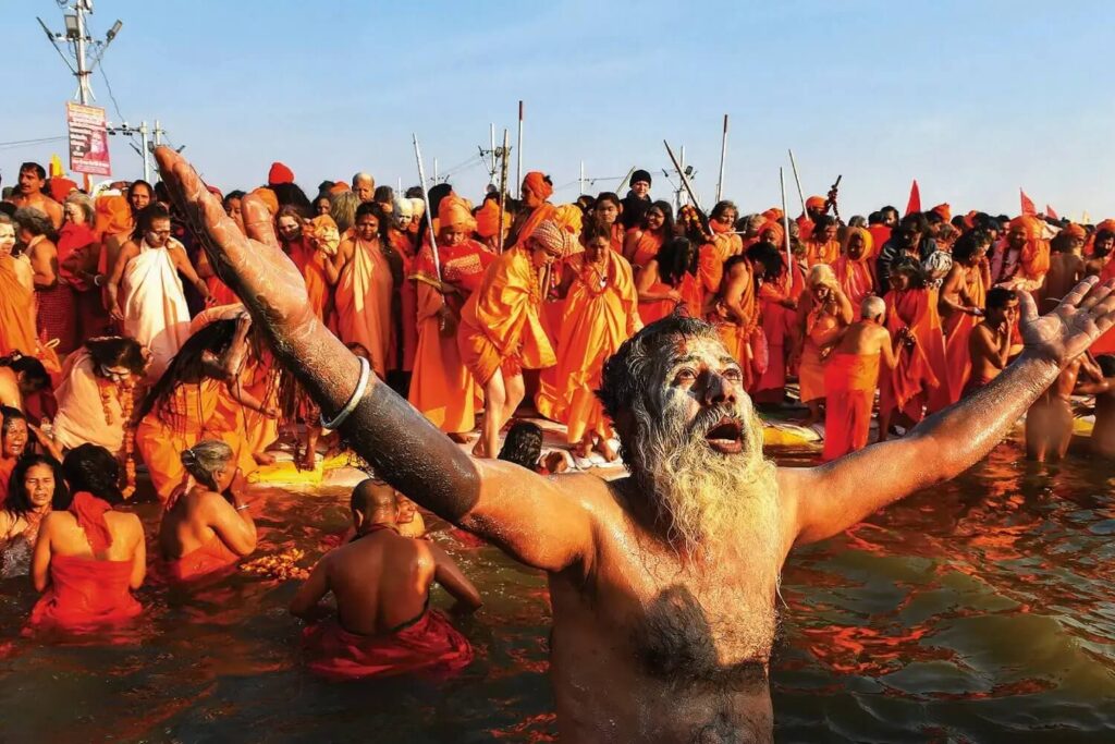 Kumbh Mela Bathing Ritual