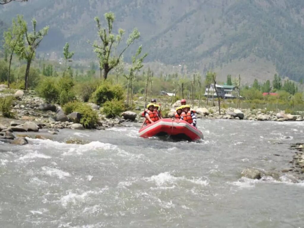 River Rafting on Lidder River Pahalgam India