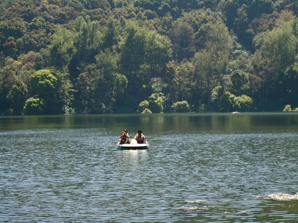 Boating in Kundala Lake Kerala