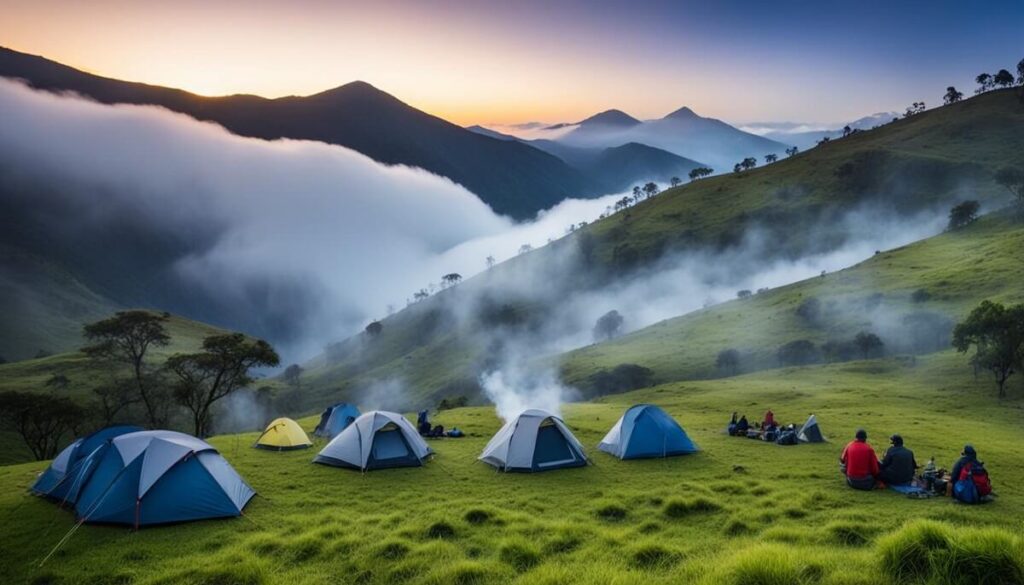 Camping in Western Ghats Kerala