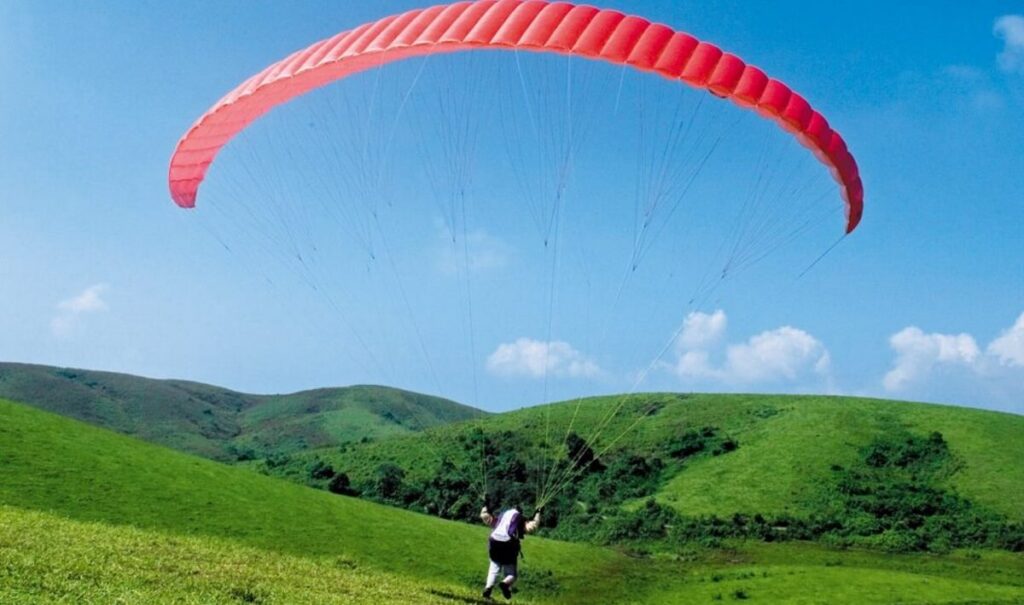paragliding in kerala