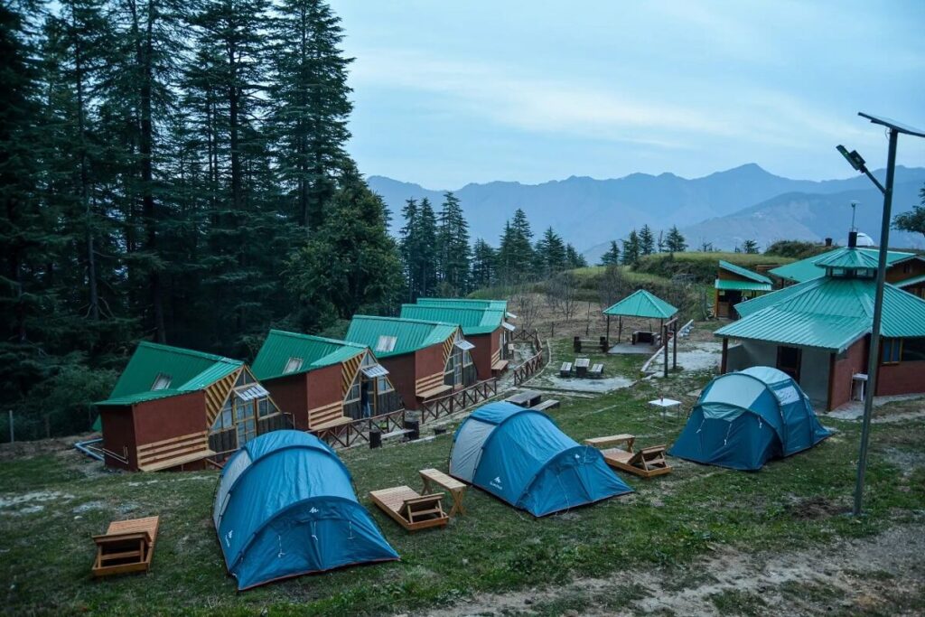 Camping at Kanasar Uttarakhand