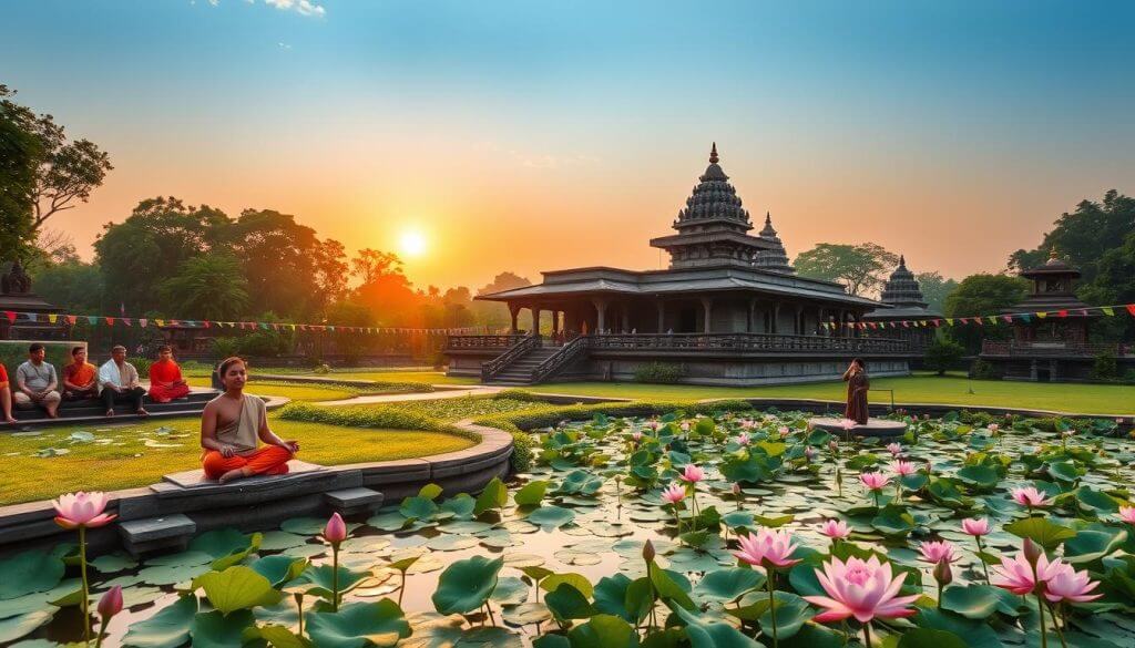 Spiritual Retreats and Meditation in Lumbini
