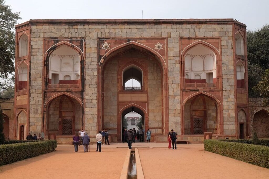 Grand Entrance Humayun Tomb Delhi