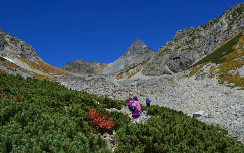 Mount Yarigatake (3,180m), Japan