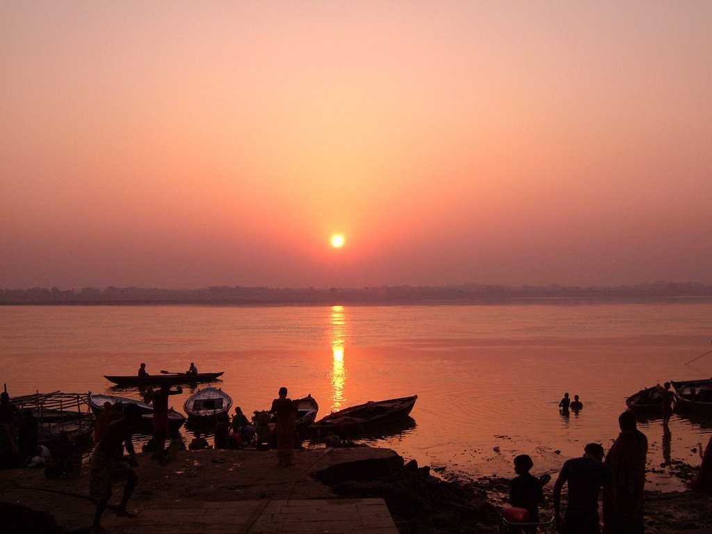 Sunset at Assi Ghat Varanasi