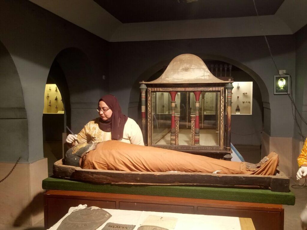 Egyptian Mummy Albert Hall Museum Jaipur