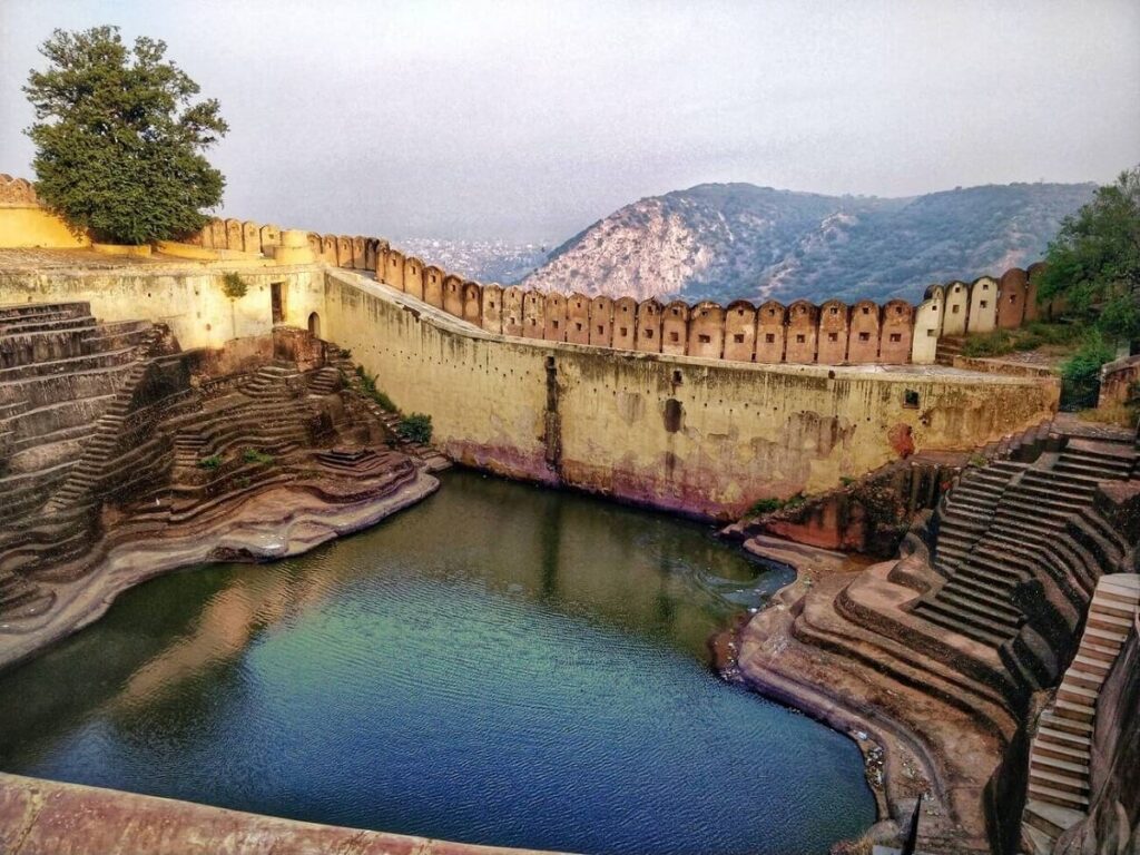 Stepwell in Nahargarh Fort Jaipur