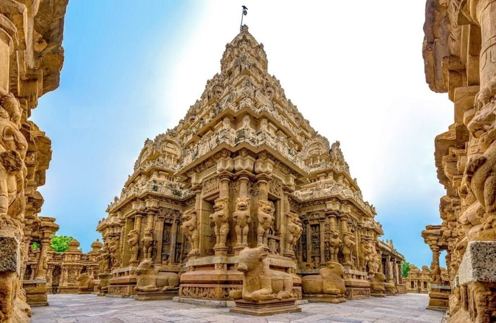 Kailasanathar Temple Kanchipuram Tamil Nadu