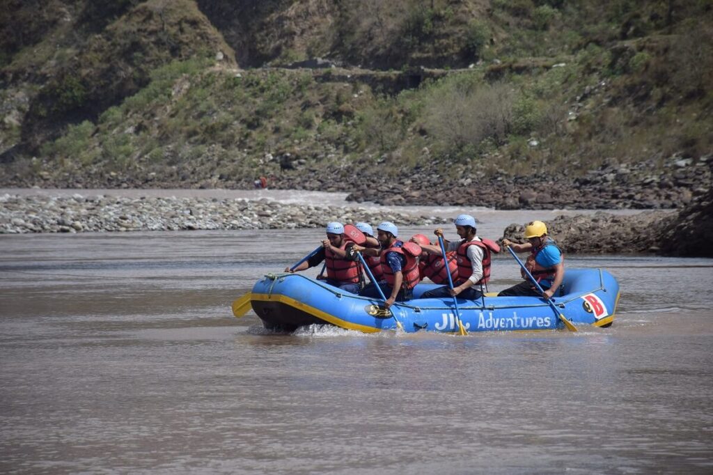 River Rafting Chenab River, Lahaul