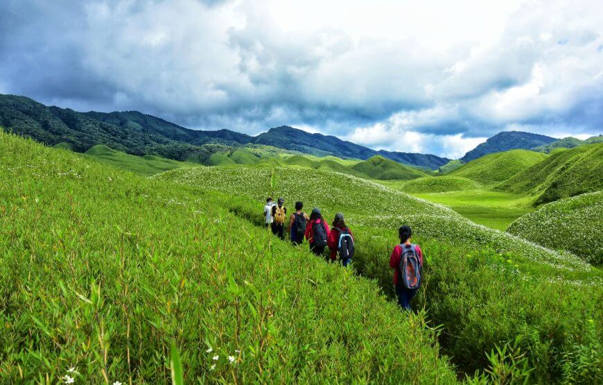 Trek Routes to Dzukou Valley