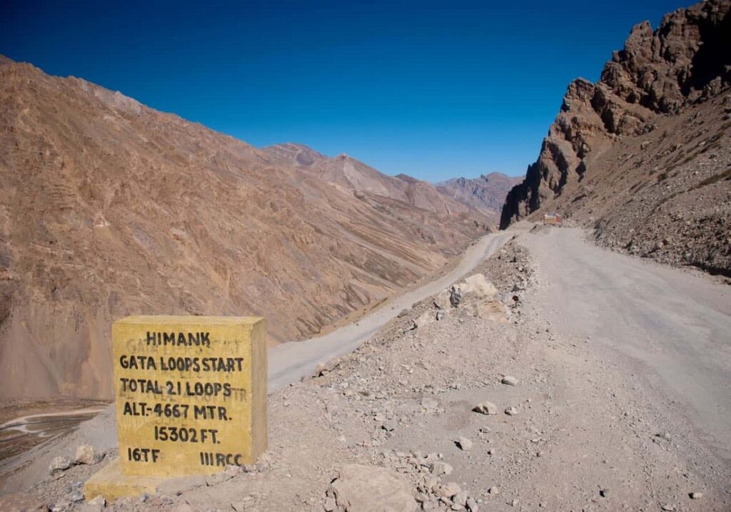 Gata Loops in Ladakh