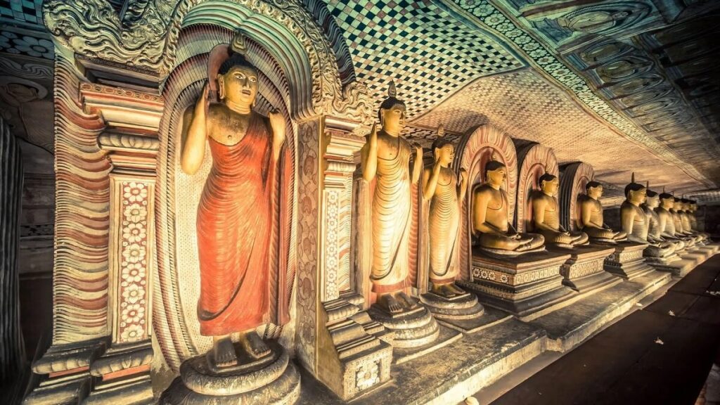 Maharaja Lena Dambulla Cave Temple Sri Lanka