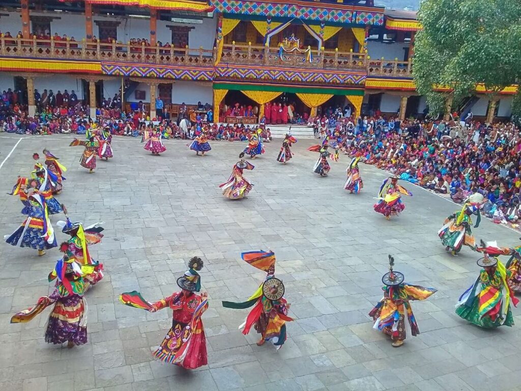 Nimalung Tsechu Festival in Bhutan