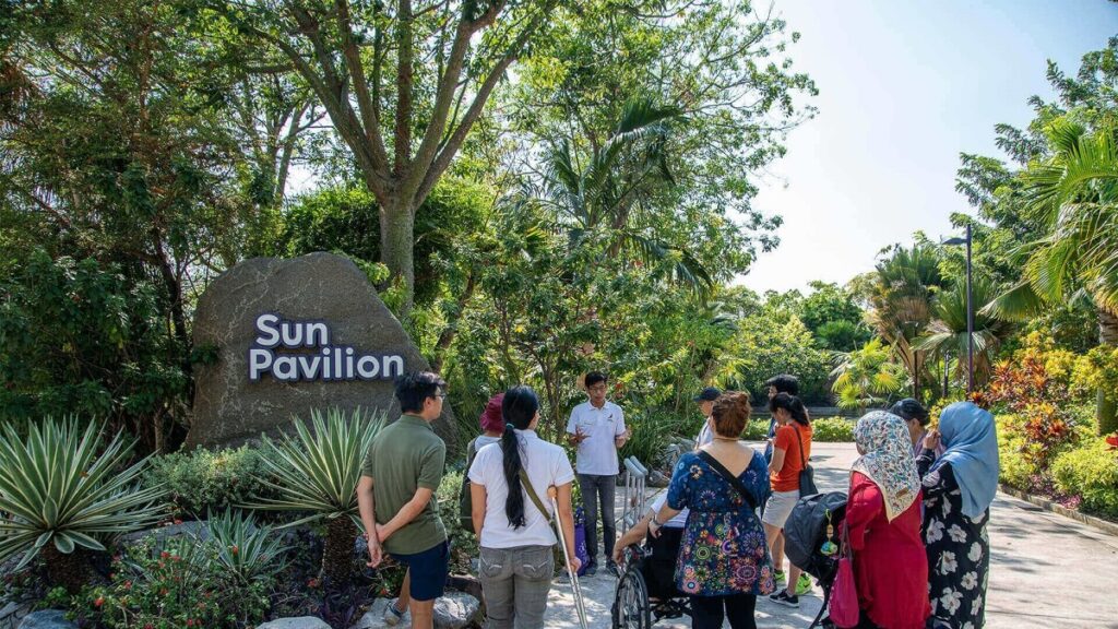 Sun Pavilion Gardens by the Bay