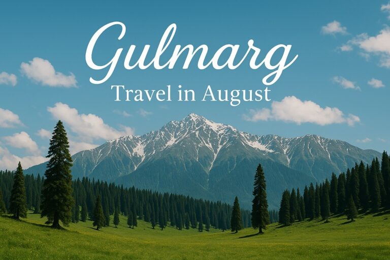 Gulmarg Travel in August