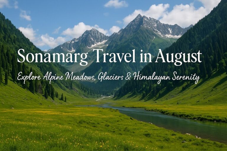 Sonamarg Travel in August