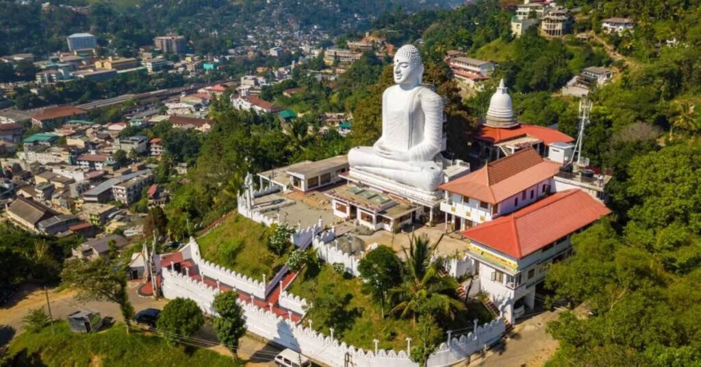 Bahirawakanda Vihara Buddha Statue Kandy