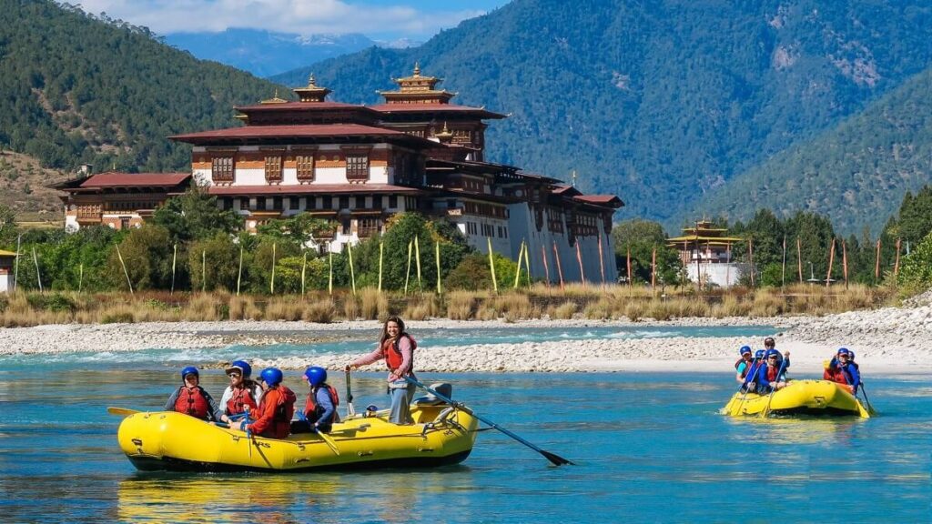 River Rafting on the Mo Chhu Punakha