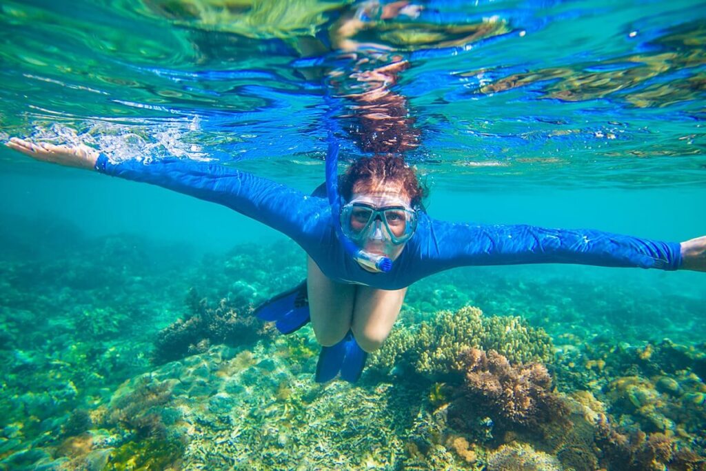 Snorkeling in Radhanagar Beach