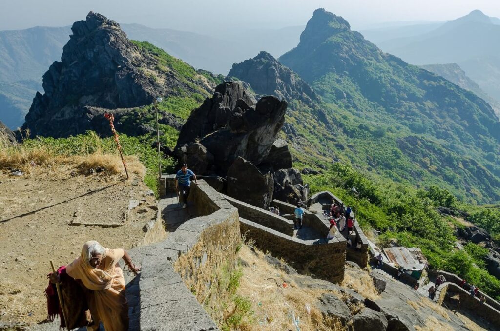 Trekking Girnar Hills to Reach the Temple