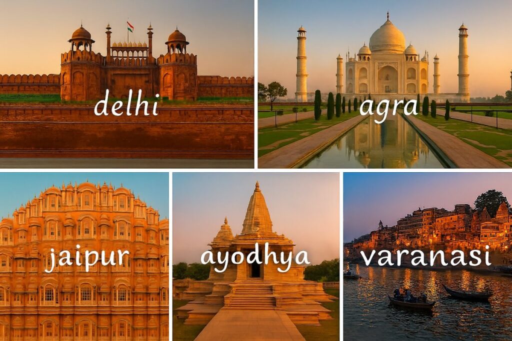 Trip to Golden Triangle with Ayodhya & Varanasi