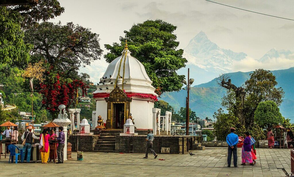 Temples in Pokhara