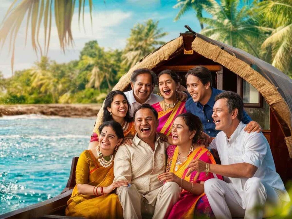 Family Time at Kollam Beach