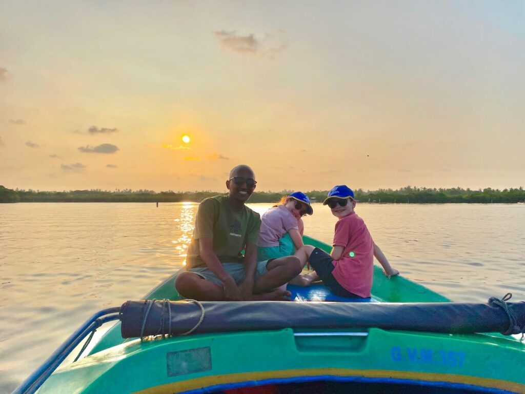 Lagoon or Canal Sunset Cruise Negombo