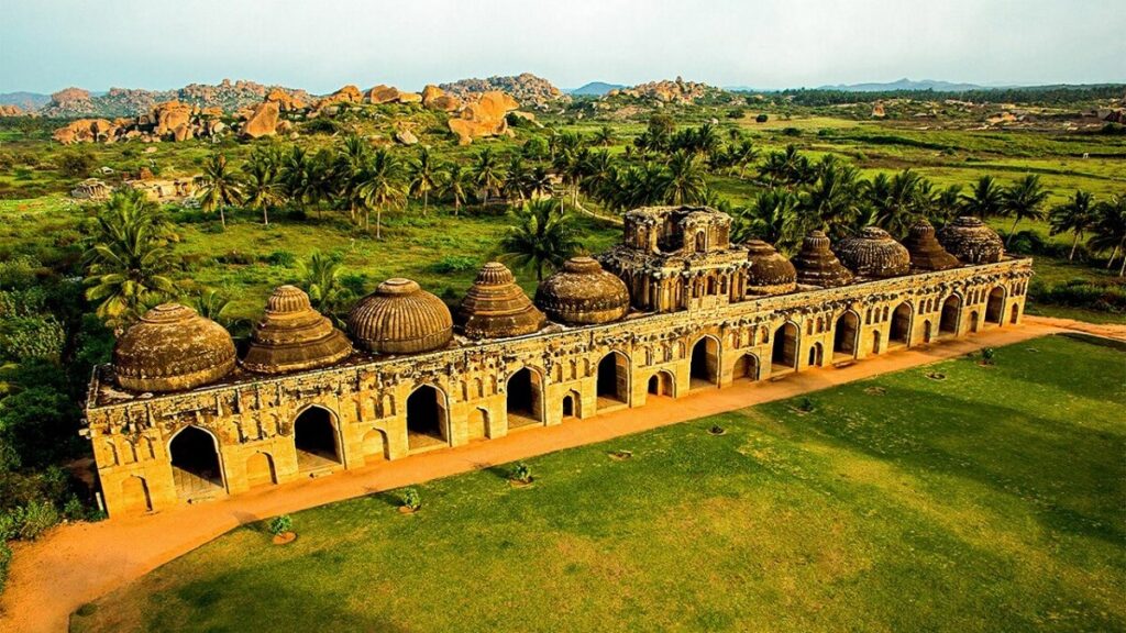 Elephant Stables Hampi