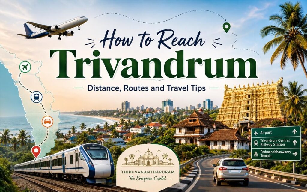 How to Reach Trivandrum
