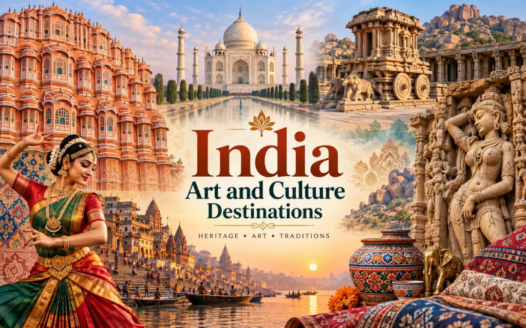 India Art Culture Destinations