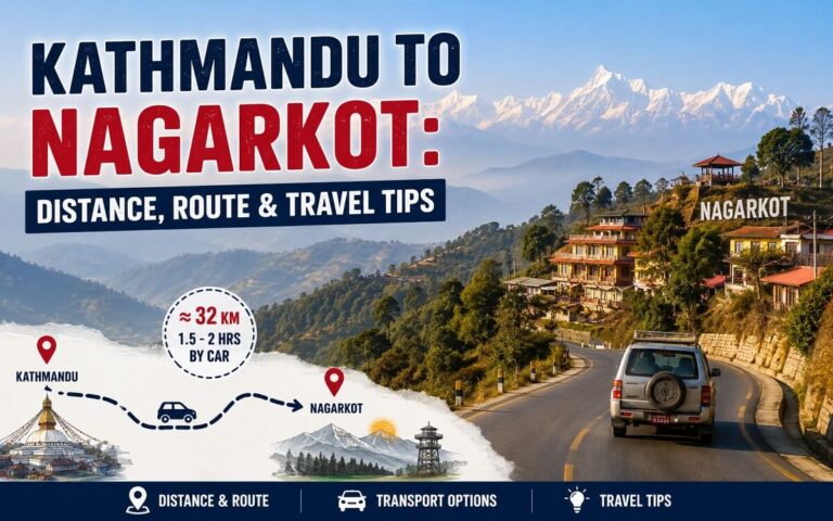 Kathmandu to Nagarkot trip