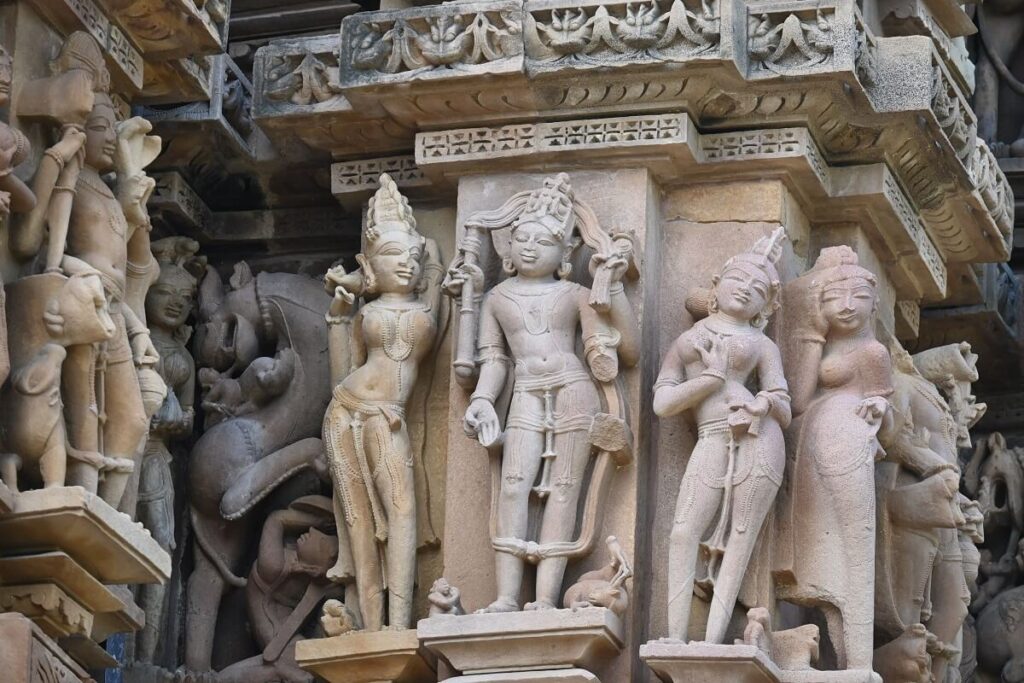 Khajuraho Art Carved in Stone