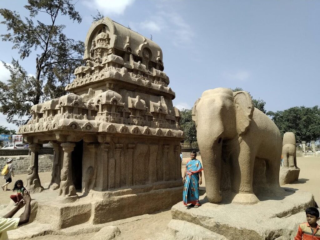 Nakula-Sahadeva Ratha Mahabalipuram