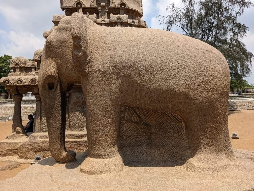 Stone Elephant Mahabalipuram