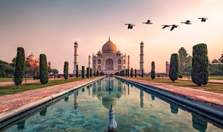 Taj Mahal in North India
