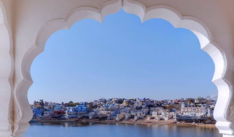 golden triangle and pushkar