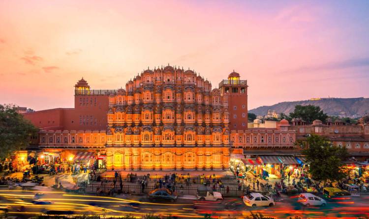 Hawa Mahal in Jaipur, Rajasthan